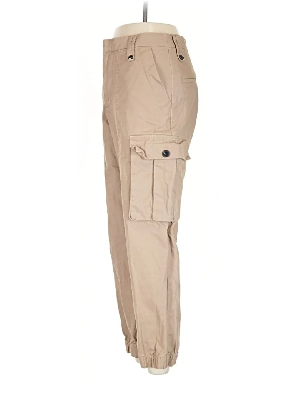 Zadig & Voltaire Beige Cargo Jogger Pants Size EU 36 | Utility Chic - Picture 5 of 7